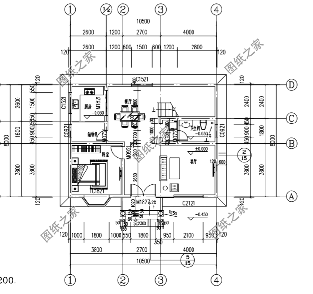 農(nóng)村自建二層小別墅圖，占地90平米，回家趕緊建，讓全村都羨慕