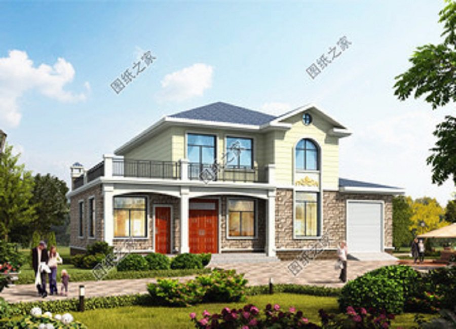 精心挑選的5套最好看的農村二層樓房圖，給你最溫馨的住所