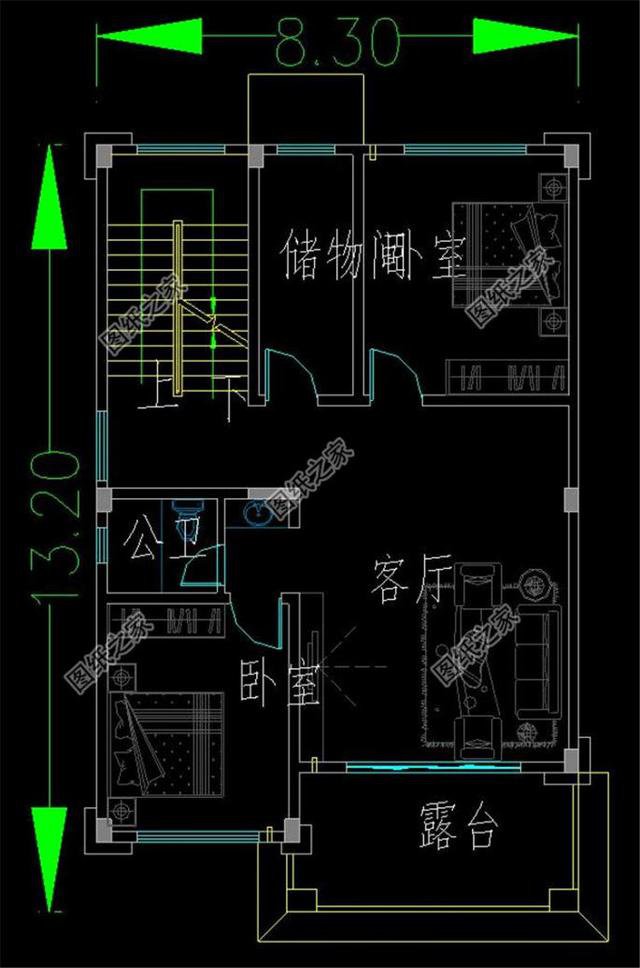 農(nóng)村三層占地90平方米自建房設(shè)計(jì)圖，簡(jiǎn)直就是小宅基地的福音