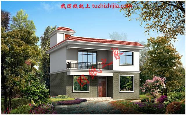 農(nóng)村小型二層二間設(shè)計(jì)圖，經(jīng)濟(jì)實(shí)用，農(nóng)村建房佳選