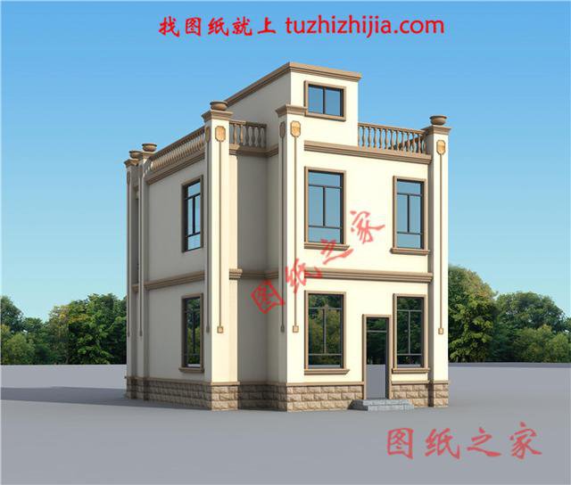 農(nóng)村小型二層二間設(shè)計(jì)圖，經(jīng)濟(jì)實(shí)用，農(nóng)村建房佳選