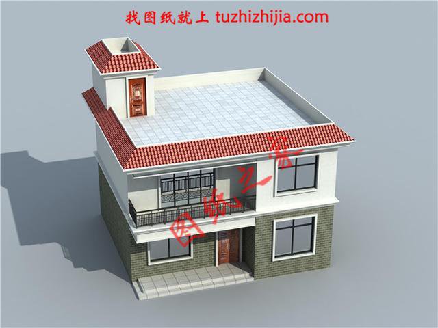 農(nóng)村小型二層二間設(shè)計(jì)圖，經(jīng)濟(jì)實(shí)用，農(nóng)村建房佳選