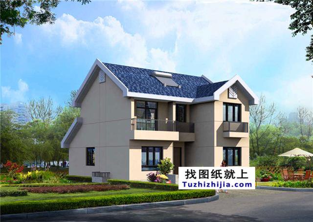 農(nóng)村小型二層二間設(shè)計(jì)圖，經(jīng)濟(jì)實(shí)用，農(nóng)村建房佳選