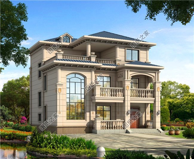 4套三層帶陽臺別墅設計圖，準備建房的朋友可千萬別錯過