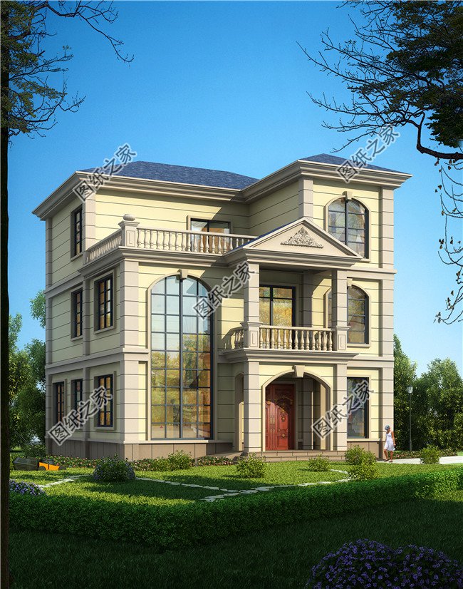 4套三層帶陽臺別墅設計圖，準備建房的朋友可千萬別錯過