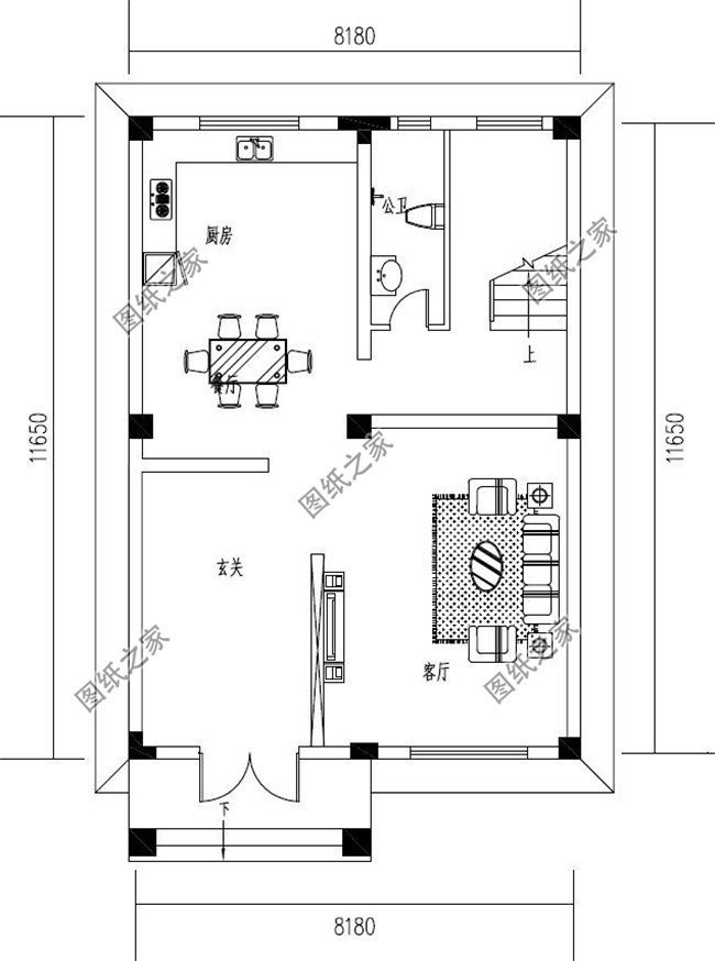 宅基地90平方設計圖，小宅基地照樣建的漂亮