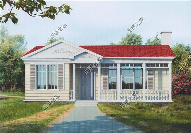 120平米農村一層樓設計圖，最實用的設計圖紙都在這兒了