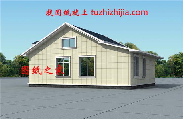 農村自建房設計圖一層10萬，給父母建養老房首選，好看不貴