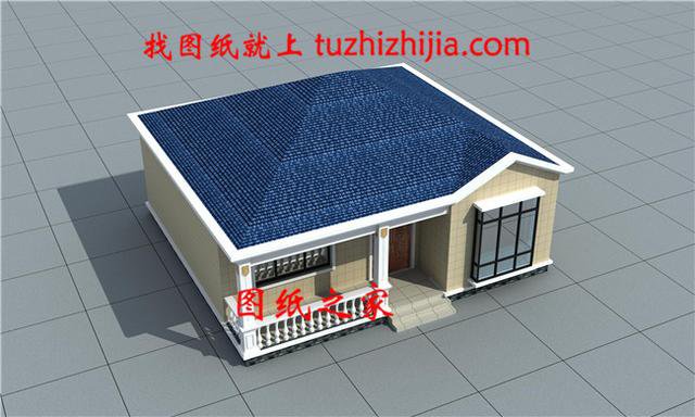 農村自建房設計圖一層10萬，給父母建養老房首選，好看不貴