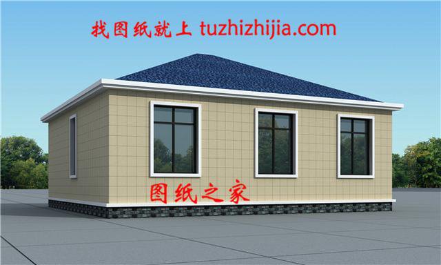 農村自建房設計圖一層10萬，給父母建養老房首選，好看不貴