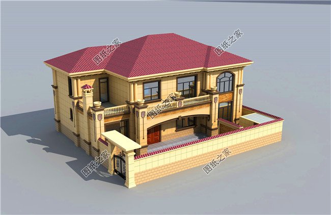 四套農村30萬元二層小樓圖，大面積住宅用戶你們的福利來啦