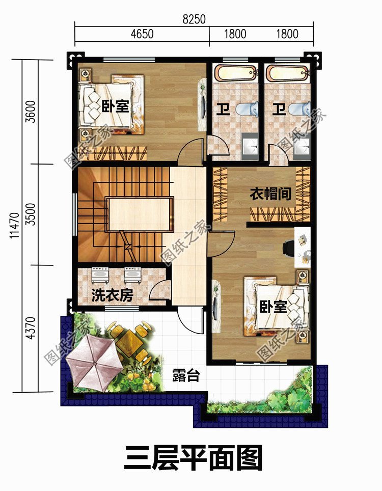 農(nóng)村90平米二層設(shè)計(jì)圖，小宅基地蓋起來(lái)照樣驚艷