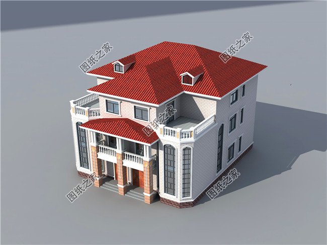 農村雙拼自建房300平米，造價預算60萬左右，真值！