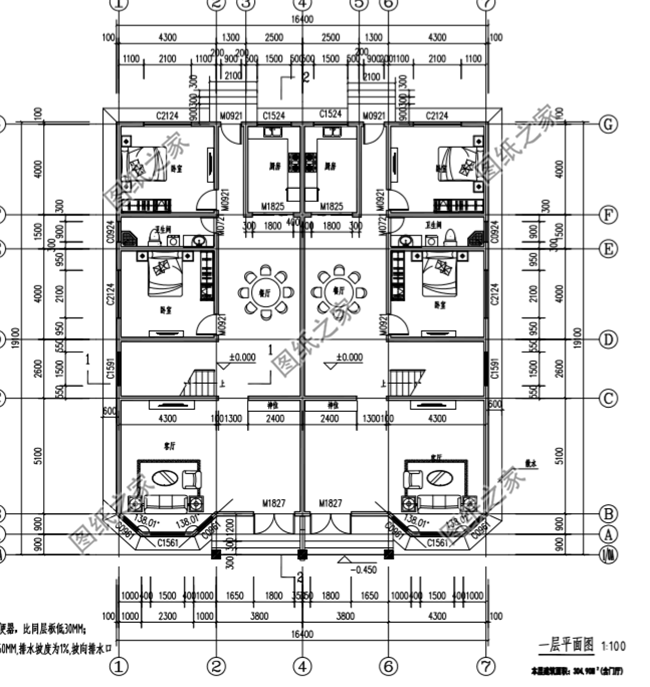 農村雙拼自建房300平米，造價預算60萬左右，真值！