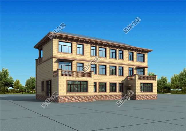 農村雙拼自建房300平米，造價預算60萬左右，真值！