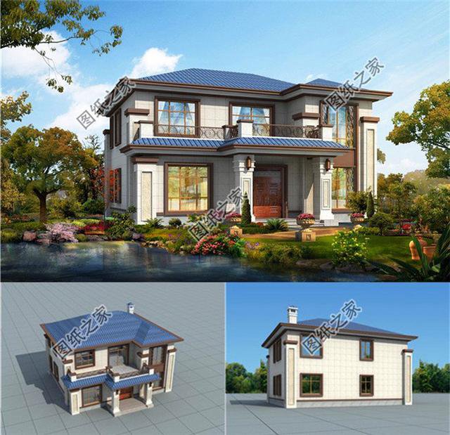 2026年新款二層中式別墅圖，看過的都說好，住上肯定發大財