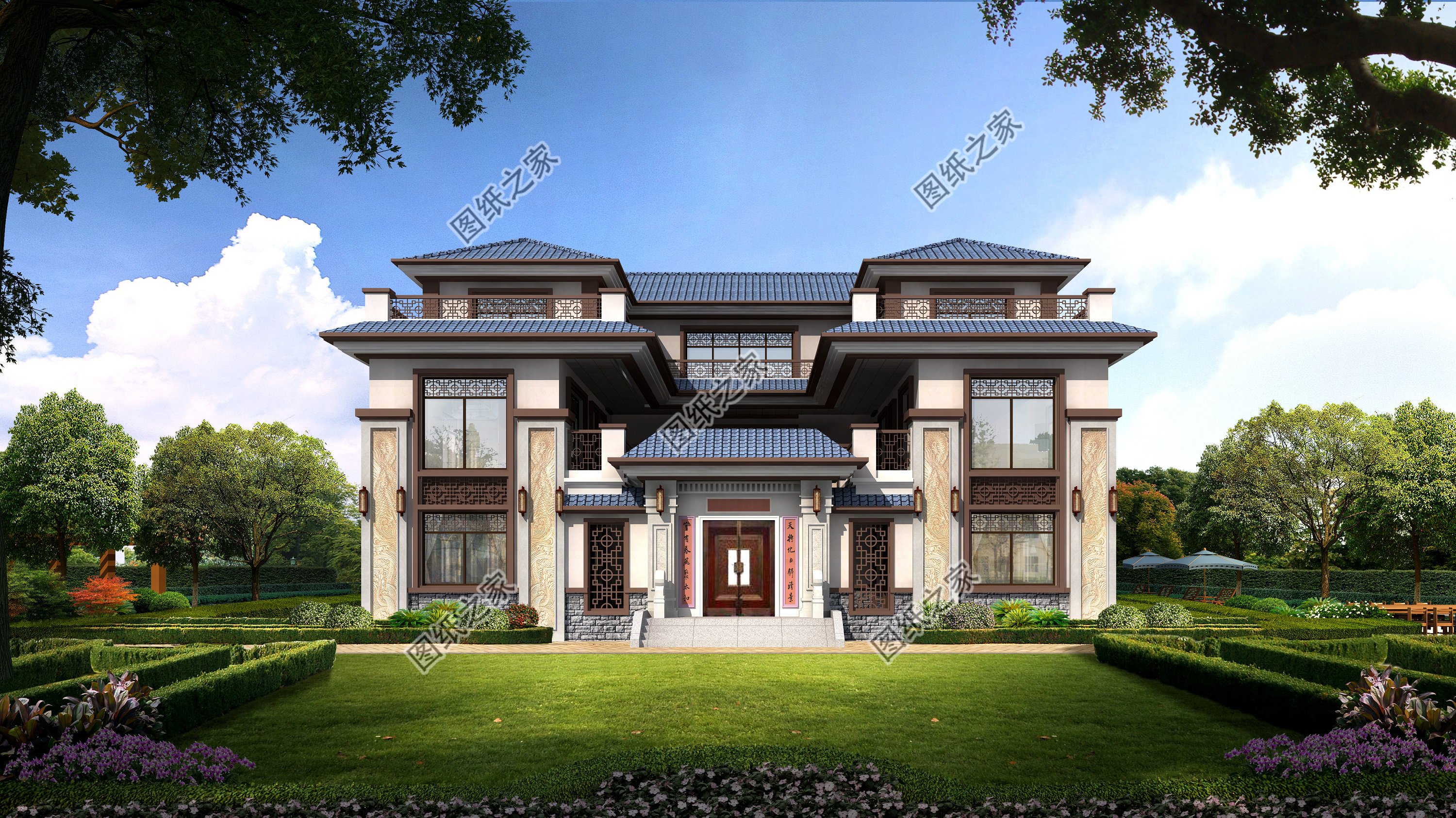 農村最漂亮的三層別墅圖片，90后必看，美呆了