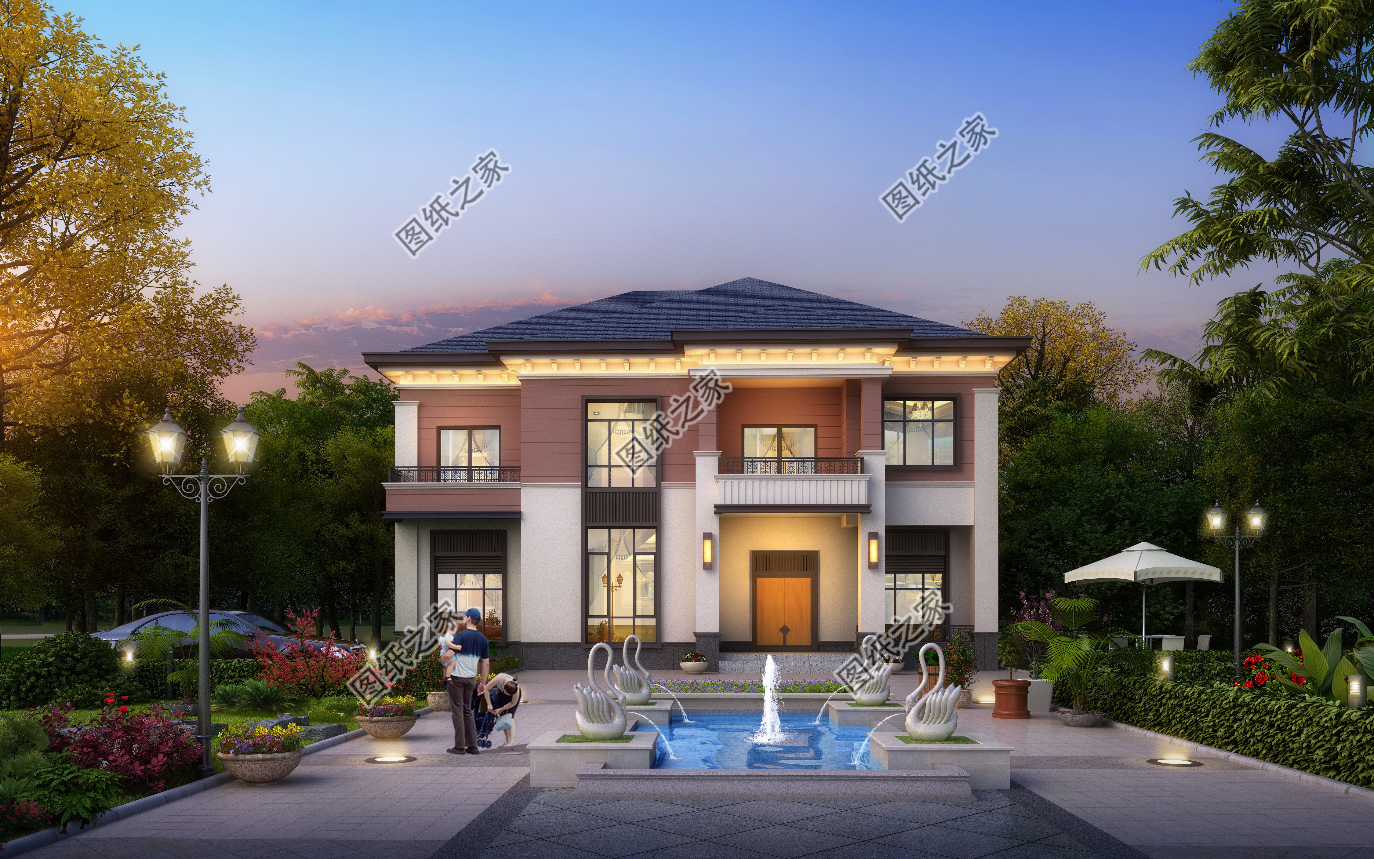 農村最漂亮的三層別墅圖片，90后必看，美呆了