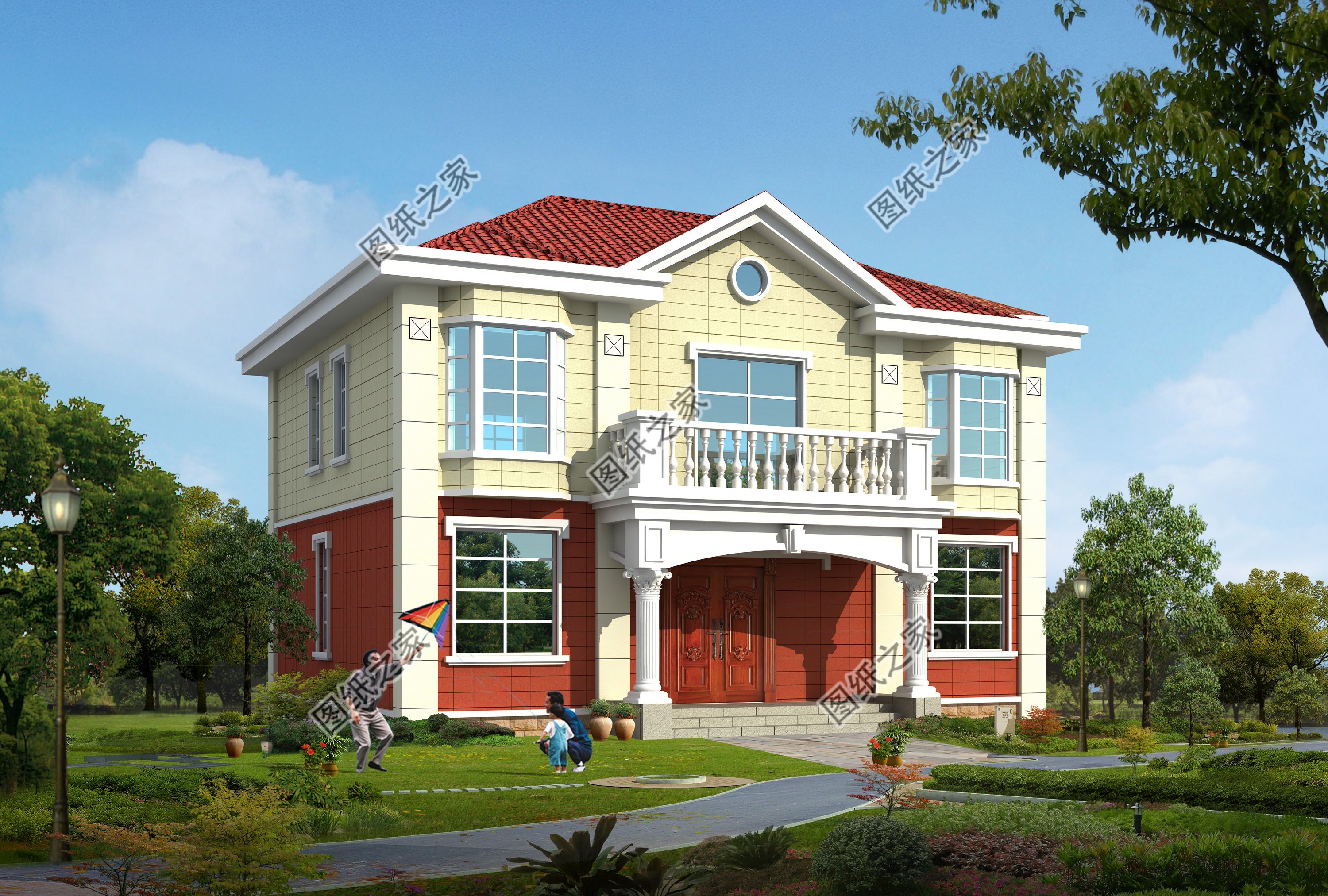 農村最漂亮的三層別墅圖片，90后必看，美呆了