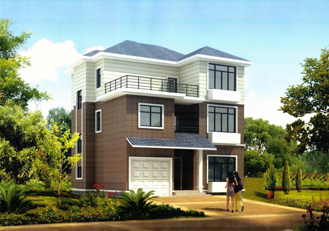 2026年新款三層別墅圖帶車庫，家人都喜歡第二款，鄰居卻看中了第一款