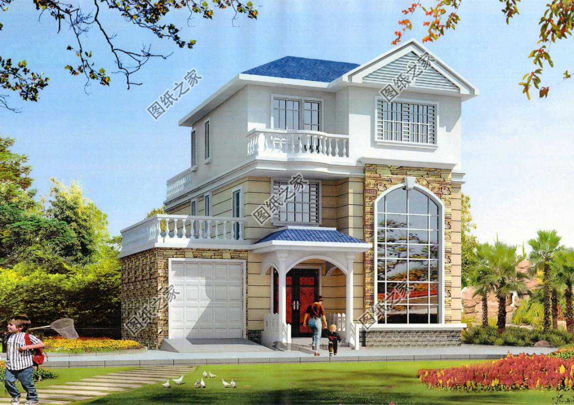 2026年新款三層別墅圖帶車庫，家人都喜歡第二款，鄰居卻看中了第一款