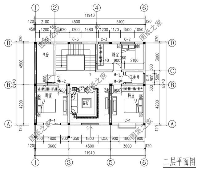 鄉(xiāng)村自建房屋設(shè)計圖，接地氣的二層小樓，全部送給你