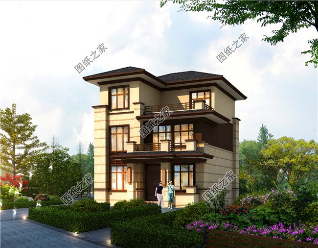 精心推薦四款農村現代三層別墅，這么美的別墅可不只國外才有