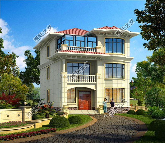 精心推薦四款農村現代三層別墅，這么美的別墅可不只國外才有