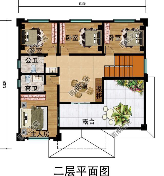 農村20萬左右自建房設計圖二層，農村有地的收藏了去蓋