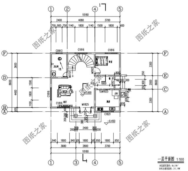鄉(xiāng)下80平方房設計圖，這樣建好的小家，更溫馨