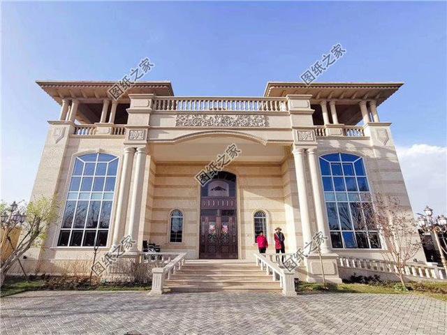 三層農村自建房實景圖平面圖，快來看看三層別墅怎么建！