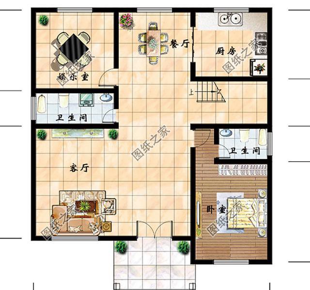 三層農村自建房實景圖平面圖，快來看看三層別墅怎么建！