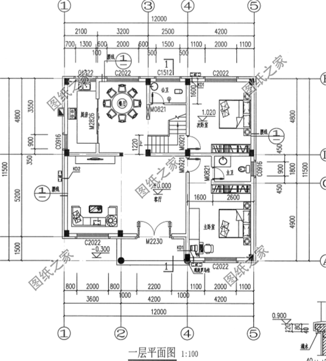 霸氣十足的三層別墅，帶陽臺露臺，室內(nèi)采光簡直太好