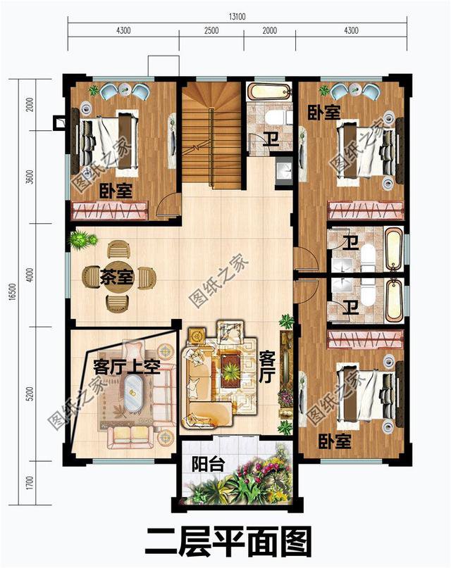 18×12米農(nóng)村自建房效果圖，為大戶型而生，心動不如行動