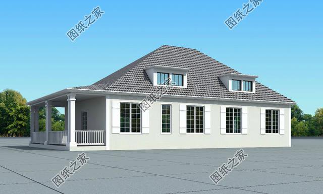 18×12米農(nóng)村自建房效果圖，為大戶型而生，心動不如行動