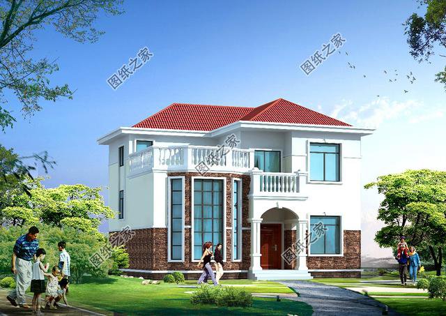 二層農(nóng)村自建房實(shí)拍圖，仔細(xì)對(duì)比效果圖后，沒想到是這樣的