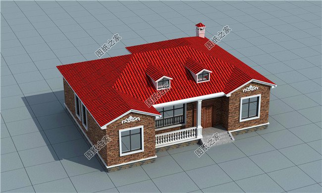 五款最受農(nóng)村喜歡的四間平房設計圖大全集，平房蓋好了照樣比別墅美