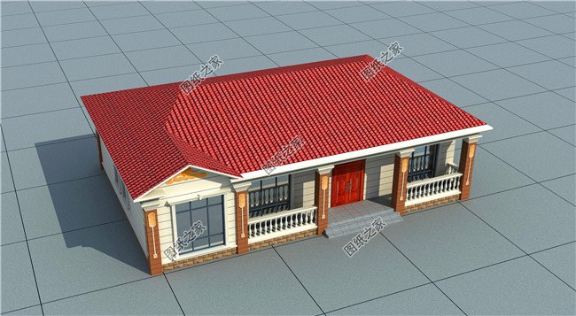 五款最受農(nóng)村喜歡的四間平房設計圖大全集，平房蓋好了照樣比別墅美