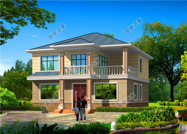 不用過于高大上，12×13二層房屋設計圖就是不錯的選擇，戶型合理