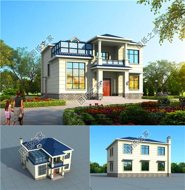 不用過于高大上，12×13二層房屋設計圖就是不錯的選擇，戶型合理