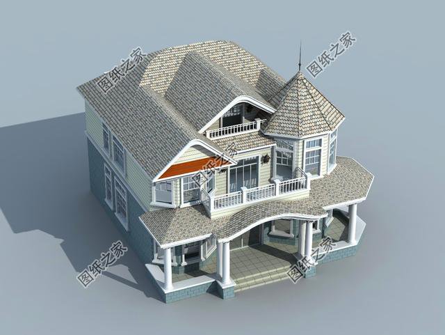 農村復式二層半別墅圖，這樣建的房子，住著更舒適