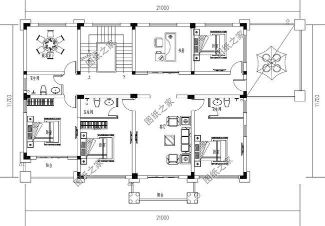 經典的四間三層樓農村樓房圖片，一輩子蓋一棟這樣的，值了！