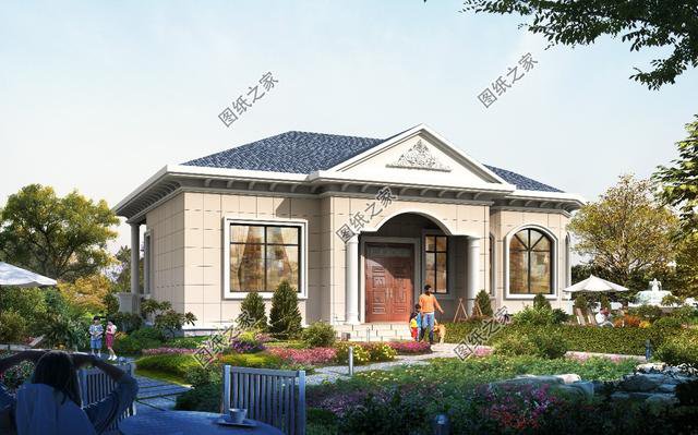 農村4間一廳一層設計圖，小戶型也有大天地，給父母建都說好