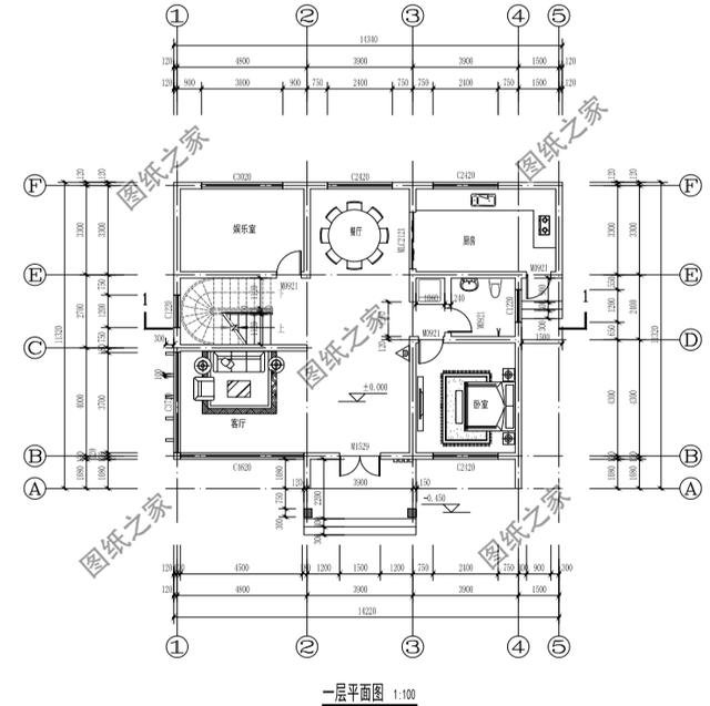 漂亮的農村自建二層普通房，寬敞明亮，夠住也不會顯得空曠
