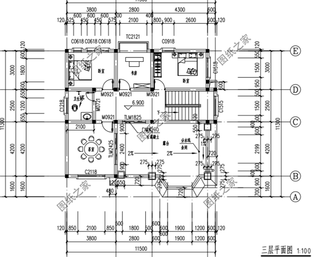 農村20萬元三層小樓圖，造價低，比村里其它房子亮眼多了