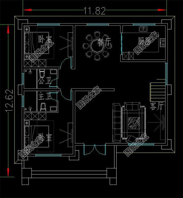 新款現代三層平頂別墅設計圖，符合生活需要，建房前一定要看看