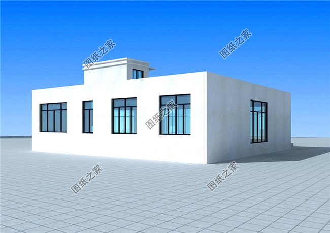 這三款現代農村一層平房圖片，各有各的特色，隨便蓋一棟村里人都羨慕