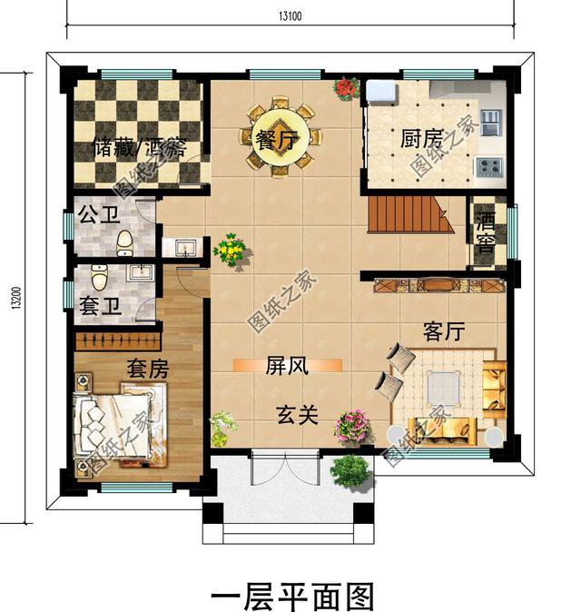 農村簡單二層自建房，房子美觀實用，你也來建一棟吧