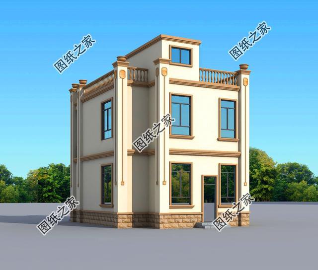 農(nóng)村二間二層小戶型別墅，宅基地再小也不怕，建房前一定要看看