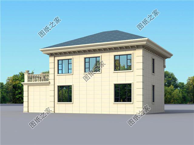 20萬農村二層別墅，外觀大氣有模有樣，看著都心動